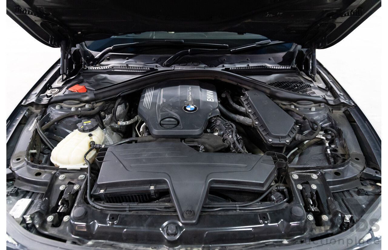 06/2016 BMW 320d M Sport (RWD) F30 LCI 4d Sedan Black Sapphire Metallic Turbo Diesel 2.0L