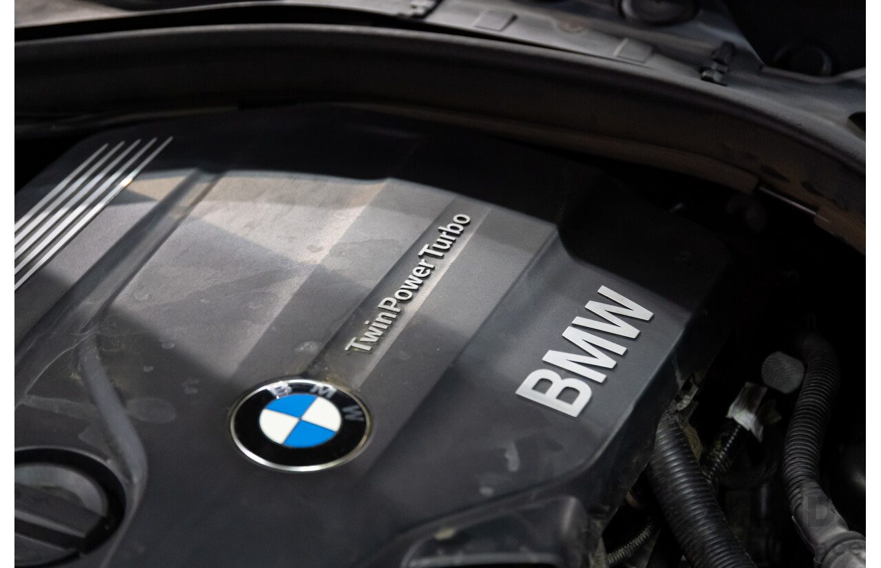 06/2016 BMW 320d M Sport (RWD) F30 LCI 4d Sedan Black Sapphire Metallic Turbo Diesel 2.0L