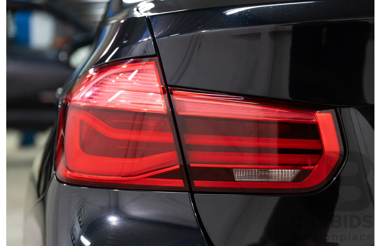 06/2016 BMW 320d M Sport (RWD) F30 LCI 4d Sedan Black Sapphire Metallic Turbo Diesel 2.0L