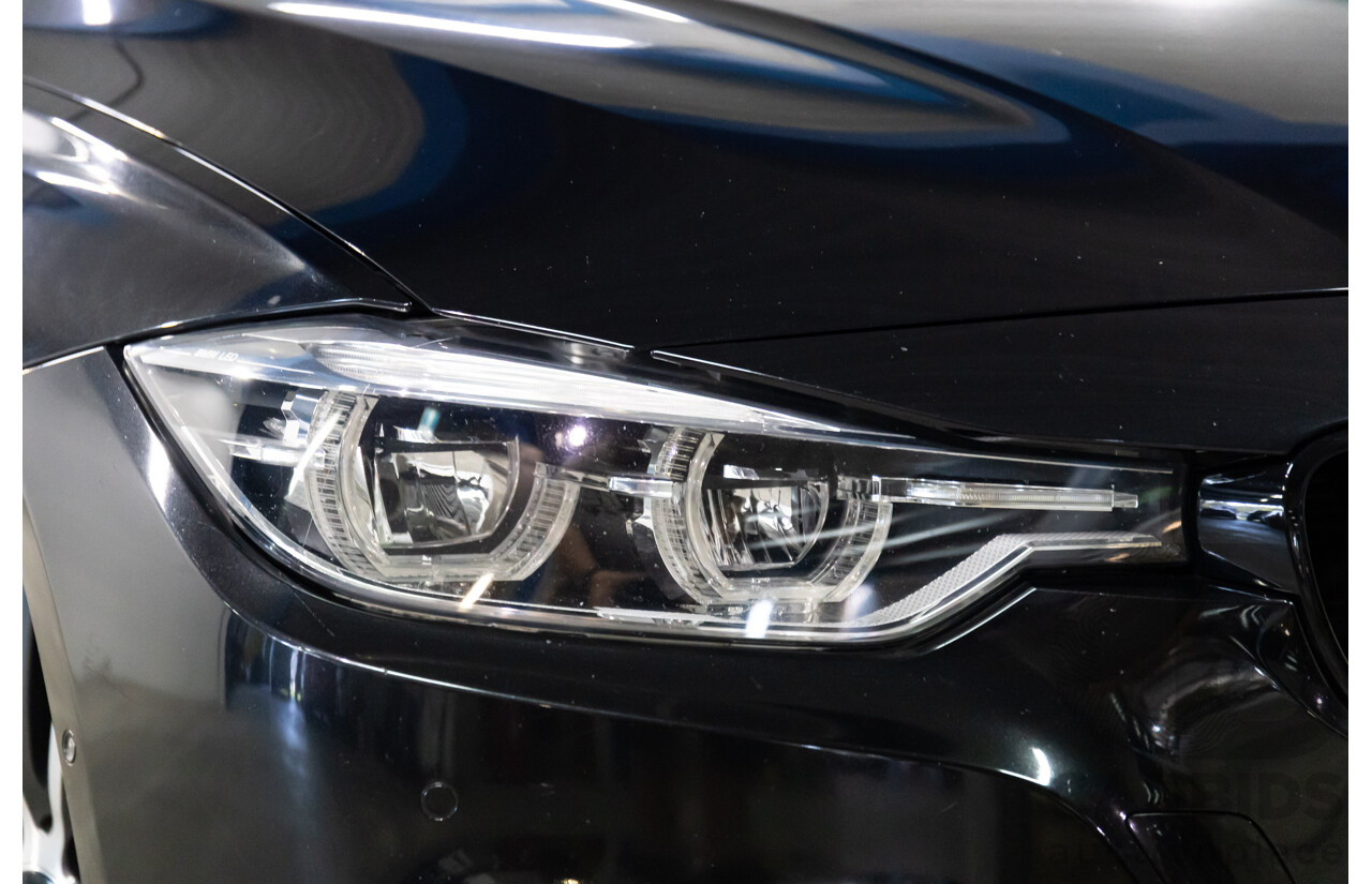 06/2016 BMW 320d M Sport (RWD) F30 LCI 4d Sedan Black Sapphire Metallic Turbo Diesel 2.0L