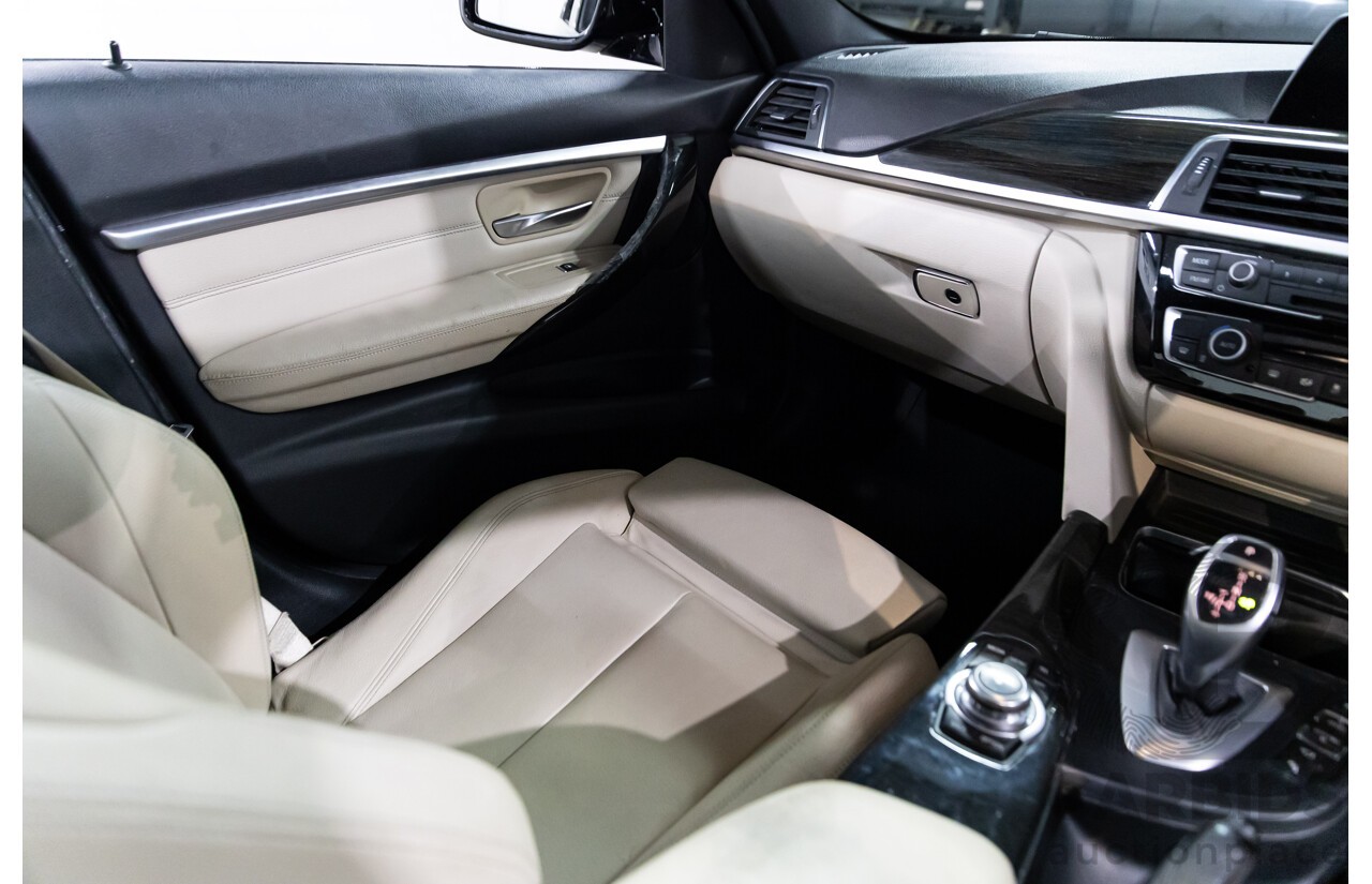 06/2016 BMW 320d M Sport (RWD) F30 LCI 4d Sedan Black Sapphire Metallic Turbo Diesel 2.0L