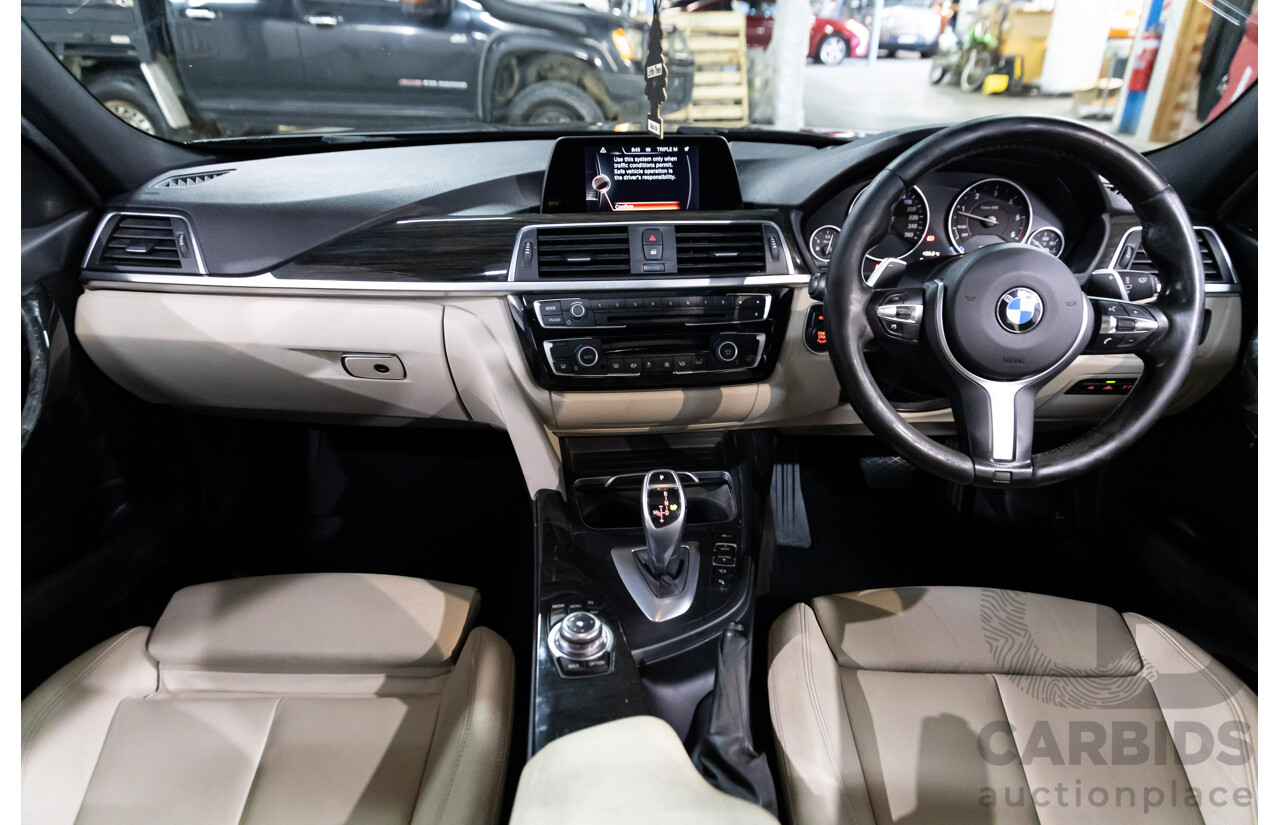 06/2016 BMW 320d M Sport (RWD) F30 LCI 4d Sedan Black Sapphire Metallic Turbo Diesel 2.0L