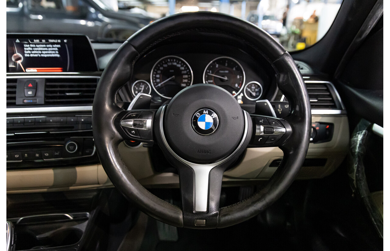 06/2016 BMW 320d M Sport (RWD) F30 LCI 4d Sedan Black Sapphire Metallic Turbo Diesel 2.0L