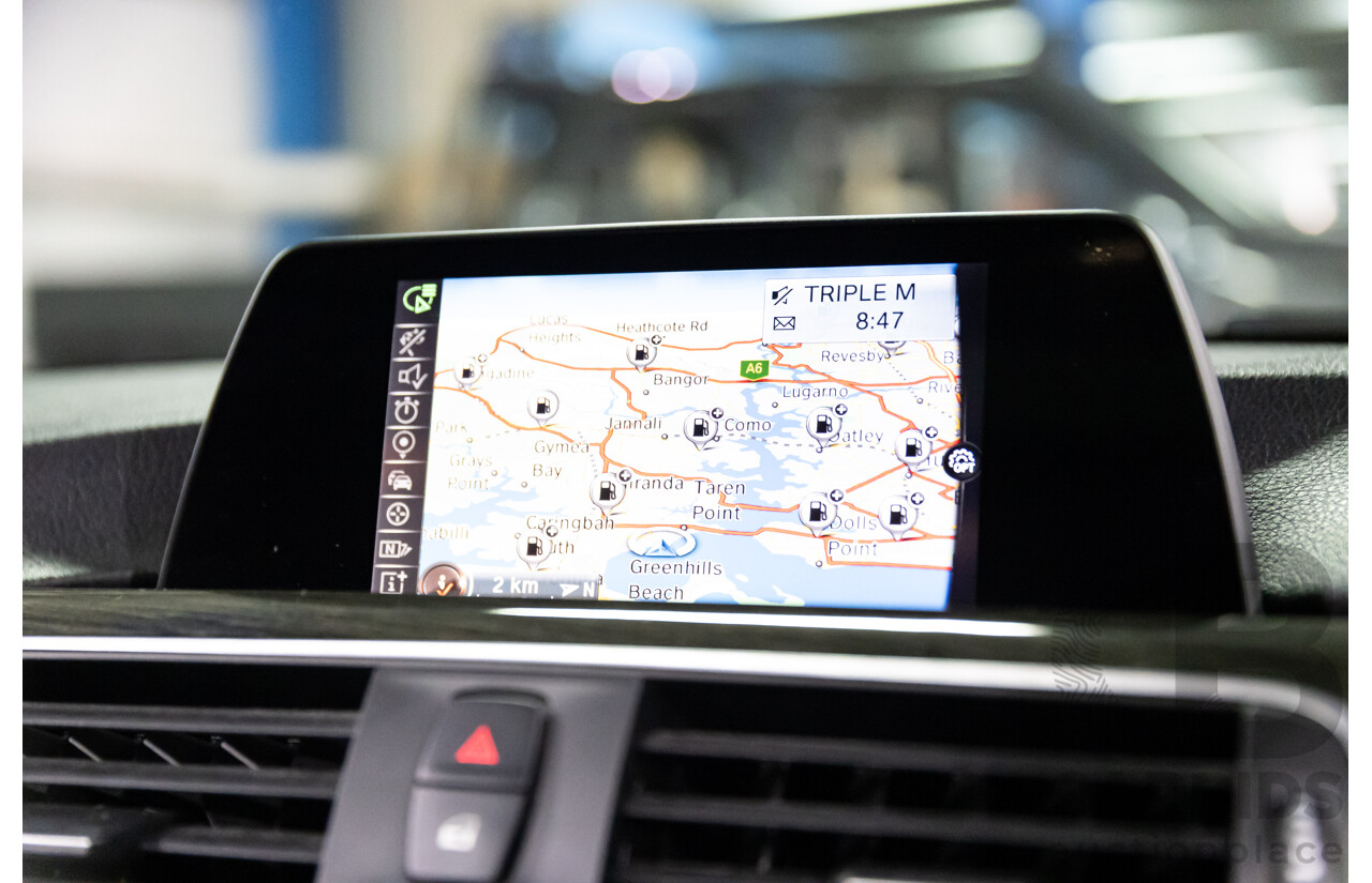 06/2016 BMW 320d M Sport (RWD) F30 LCI 4d Sedan Black Sapphire Metallic Turbo Diesel 2.0L