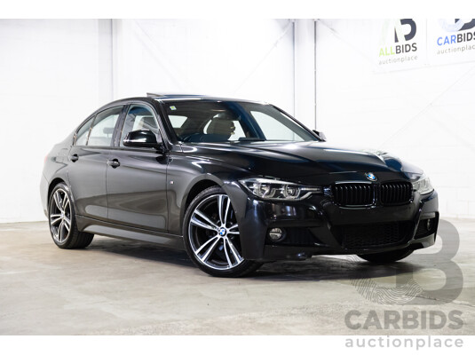 06/2016 BMW 320d M Sport (RWD) F30 LCI 4d Sedan Black Sapphire Metallic Turbo Diesel 2.0L