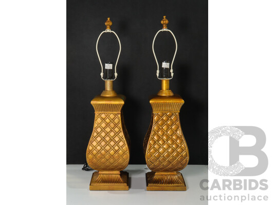 Pair of Vintage Style Table Lamps