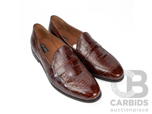 Pair of Stacy Adams Men's Loafers Brown, Size 12