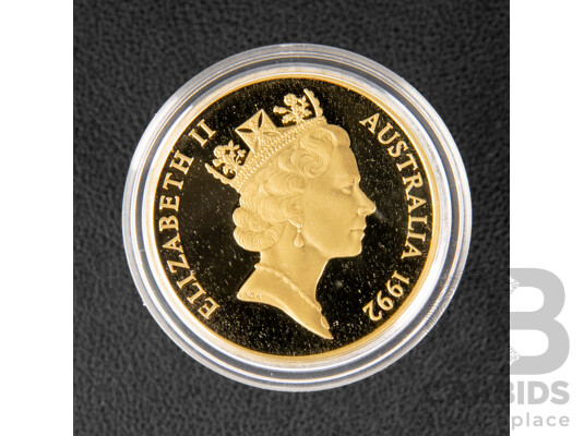 Australian RAM 1992 Five Dollar Proof Coin, Commemorating the International Year of Space