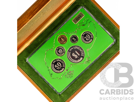 Singapore 1976 Six Proof Coin Set