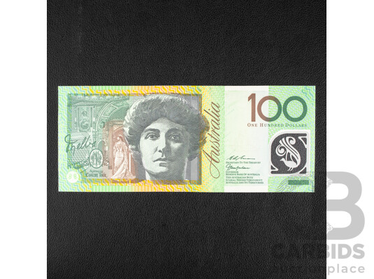 Australian 1998 UNC One Hundred Dollar Note, MacFarlane/Evans