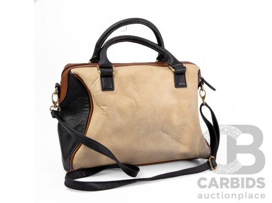 Marikai Synthetic Faux Leather Multi Colour Crossbody Bag
