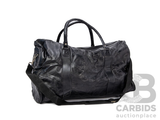 Viali Cowhide Leather Patchwork Doctors Bag