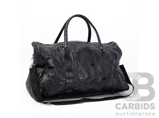 Viali Cowhide Leather Patchwork Doctors Bag