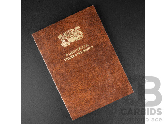 Australian Dansco Silver Three and Sixpence Album