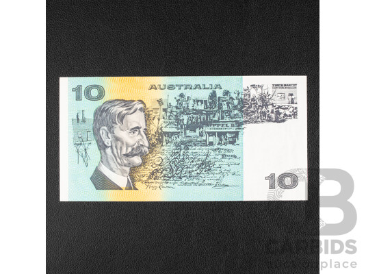Australian 1989 Ten Dollar Note, Fraser/Higgins R312