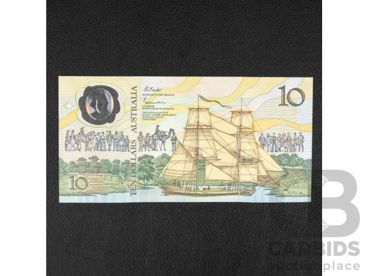 Australian 1988 UNC Ten Dollar Note, Bicentennial Fraser/Evans R310b, AB 24386365