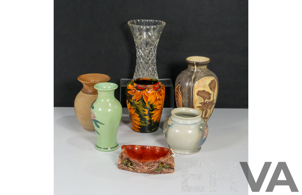 Collection of Six Various Vases