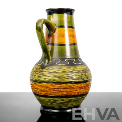 Vintage West German Keramik Single-Handled Pottery Jug