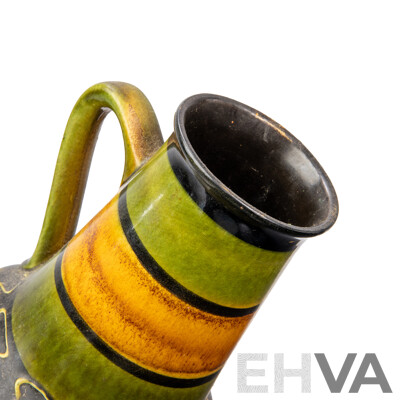 Vintage West German Keramik Single-Handled Pottery Jug