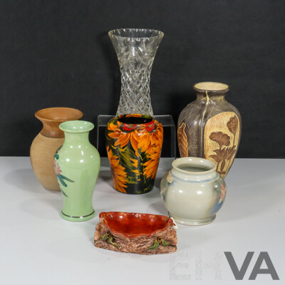 Collection of Six Various Vases