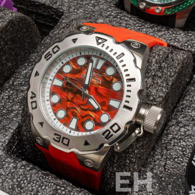 Men's Specialty Collection of Invicta Watches in Designated Hard Case - Lot of 8