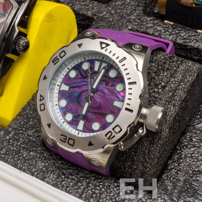 Men's Specialty Collection of Invicta Watches in Designated Hard Case - Lot of 8