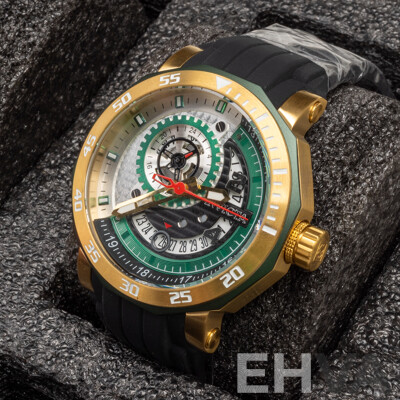 Men's Specialty Collection of Invicta Watches in Designated Hard Case - Lot of 8