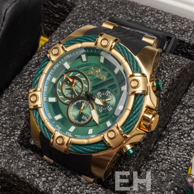 Men's Specialty Collection of Invicta Watches in Designated Hard Case - Lot of 8