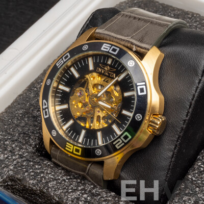 Men's Specialty Collection of Invicta Watches in Designated Hard Case - Lot of 8