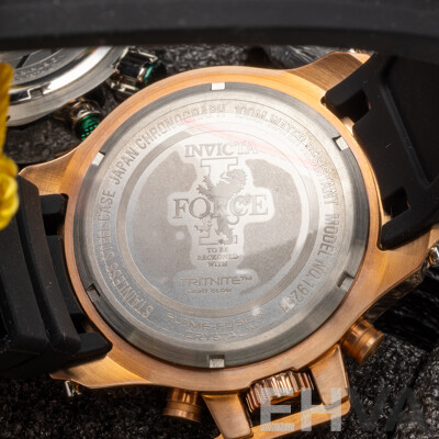 Men's Specialty Collection of Invicta Watches in Designated Hard Case - Lot of 8