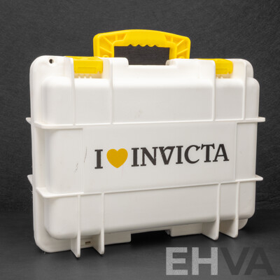 Men's Specialty Collection of Invicta Watches in Designated Hard Case - Lot of 8