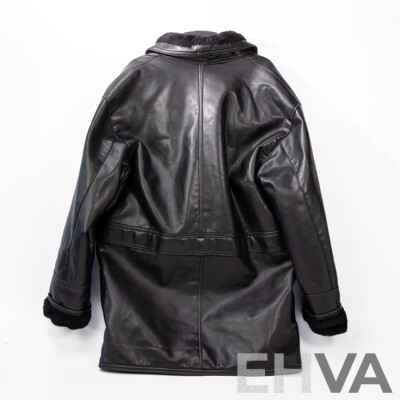 Vintage Black Leather Jacket by - Lot 1658565 | EHVA