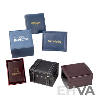 Lot of Watch Boxes - Lot of 6