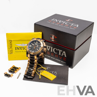 Men's Invicta 'Reserve Excursion' Watch. Model - 0203
