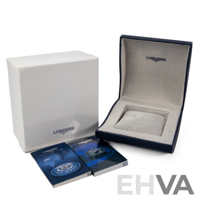 Longines Watch Box and Booklet