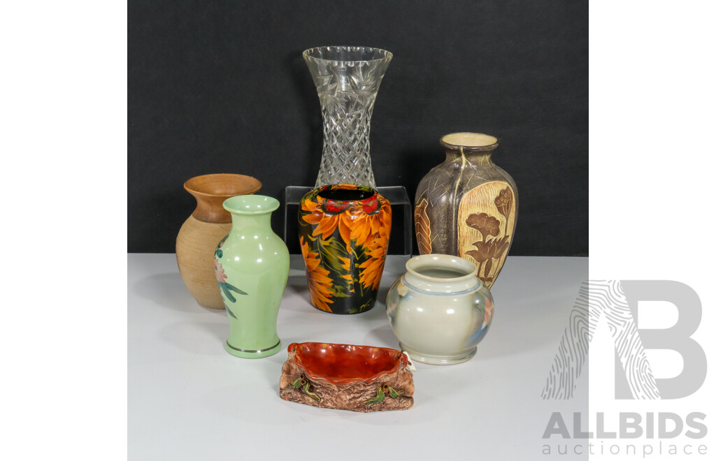 Collection of Six Various Vases