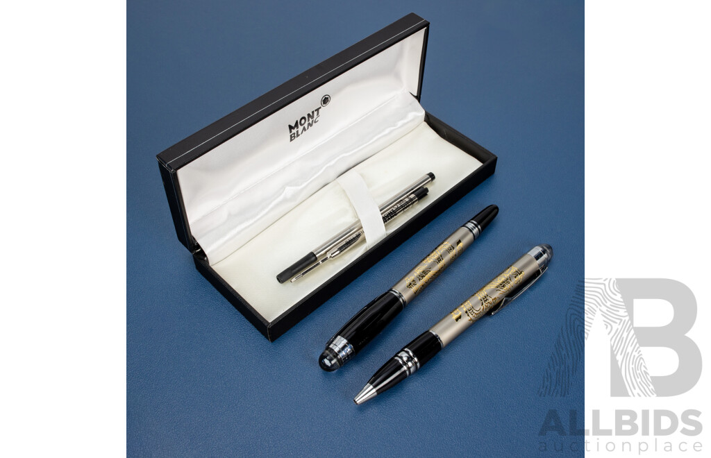 Pair of Pens with Refills – by Montblanc