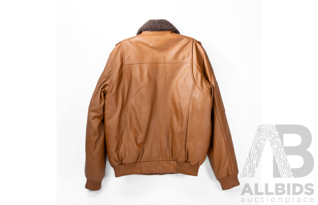 New York NFL Men's Large Tan Jacket
