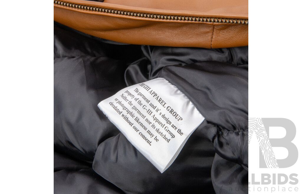 New York NFL Men's Large Tan Jacket