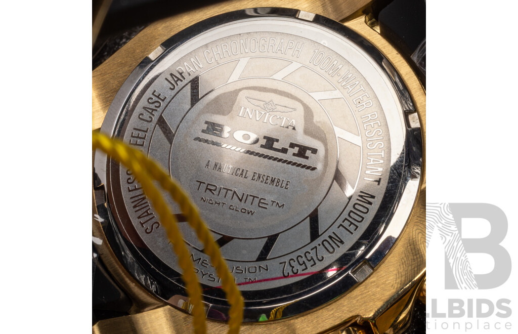 Men's Specialty Collection of Invicta Watches in Designated Hard Case - Lot of 8