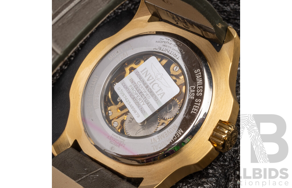 Men's Specialty Collection of Invicta Watches in Designated Hard Case - Lot of 8