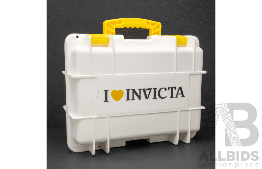 Men's Specialty Collection of Invicta Watches in Designated Hard Case - Lot of 8