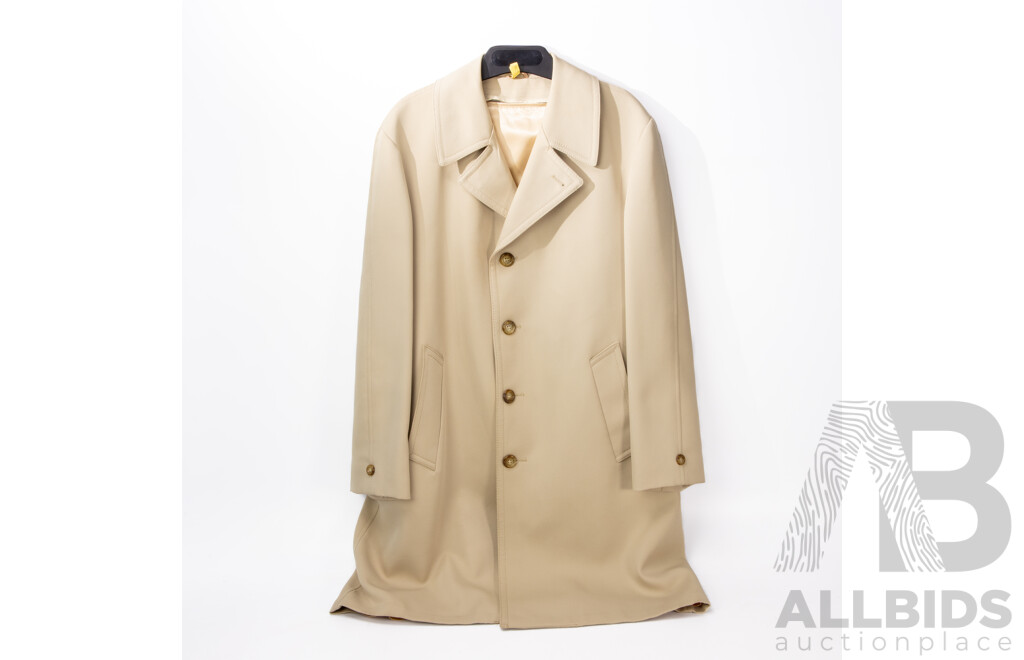 Vintage Ivory Full Length Coat by Sears