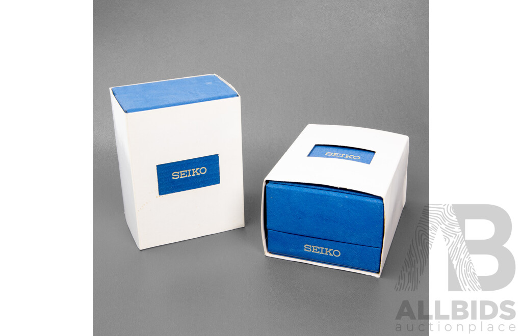 Authentic Seiko Watch Boxes - Lot of 2