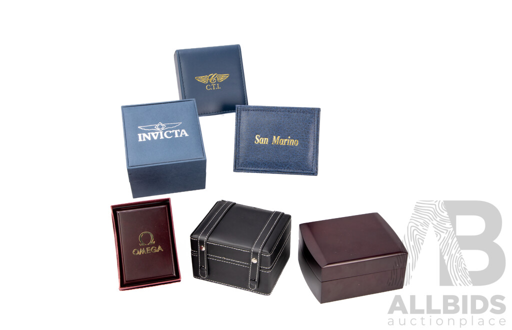 Lot of Watch Boxes - Lot of 6