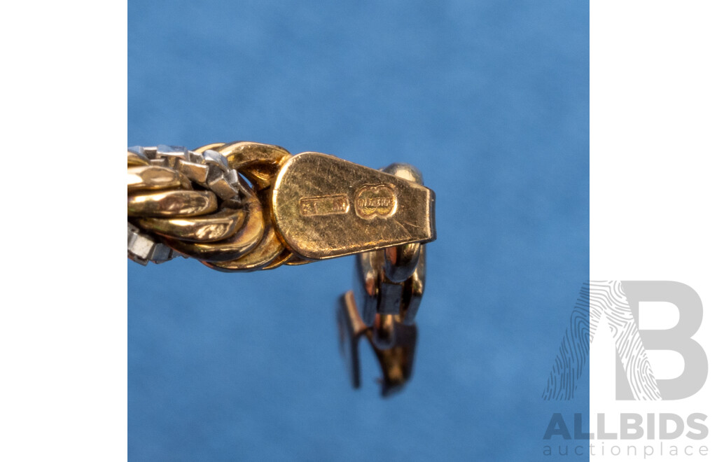 9ct Gold Bracelet and Signet Ring, 925 Sterling Silver Necklace - Lot of 3