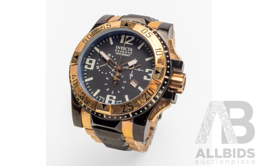 Men's Invicta 'Reserve Excursion' Watch. Model - 0203
