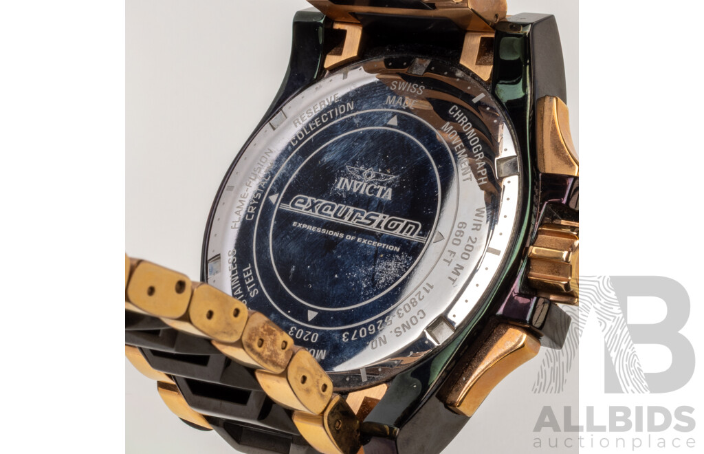 Men's Invicta 'Reserve Excursion' Watch. Model - 0203
