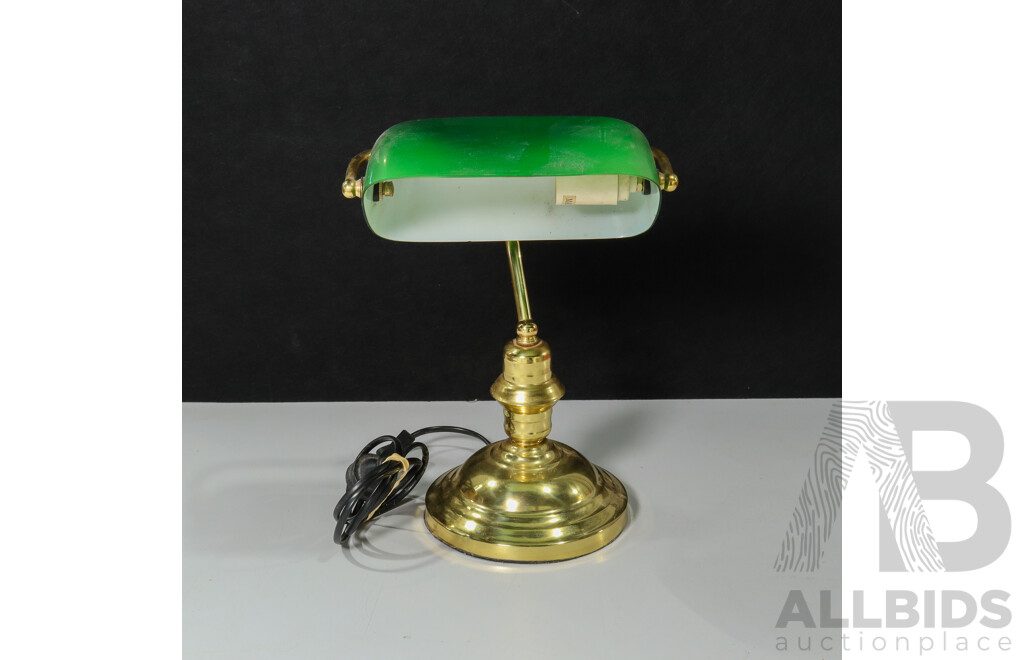 Vintage Style Bankers Lamp