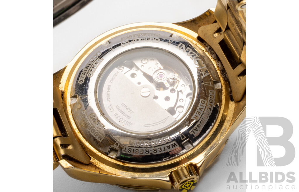 Men's Pro Diver Range Watches by Invicta - Lot of 3